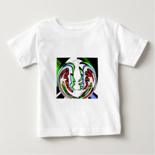Abstract Face Hakuna Matata Art Print Baby T-Shirt