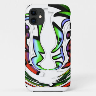 Abstract Face Hakuna Matata Art Print iPhone 11 Case