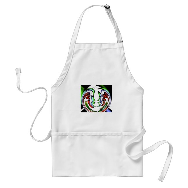 Abstract Face Hakuna Matata Art Print Standard Apron (Front)