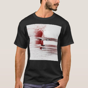 Abstract face in red T-Shirt