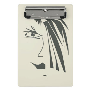 Abstract face . mini clipboard