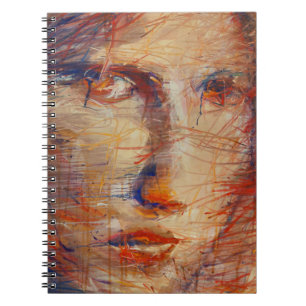 Abstract Face Notebook