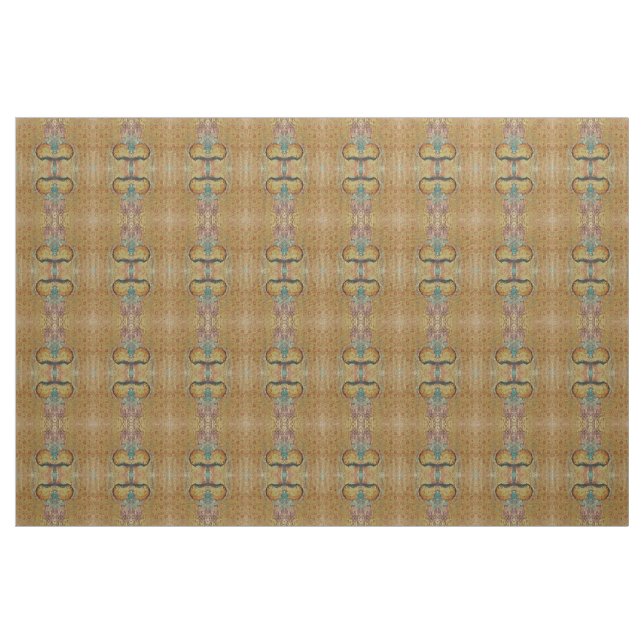 Abstract Facial Nose Design Fabric (Yard)