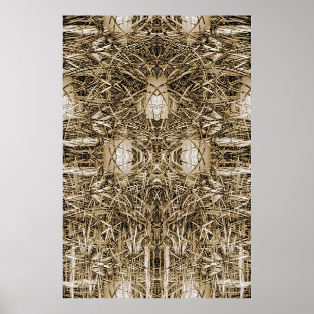 Abstract fantasy construction poster (Front)