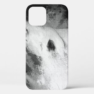 Abstract Fashion Woman Acrylic Painting iPhone 12 Case