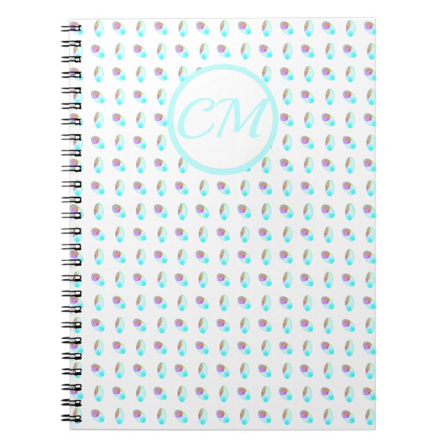 Abstract Feathers  Notebook (Front)