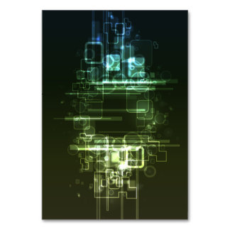 abstract feature design table number