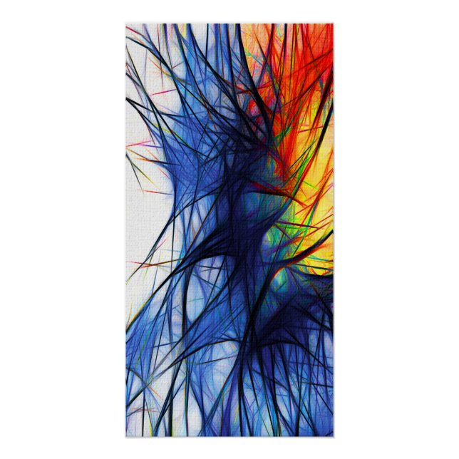 abstract feeling poster (Front)