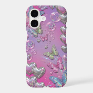 Abstract Female Face Line Art Case Clay