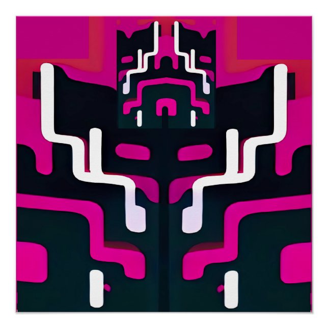 Abstract Fiend - Ken Gauge Art Poster (Front)