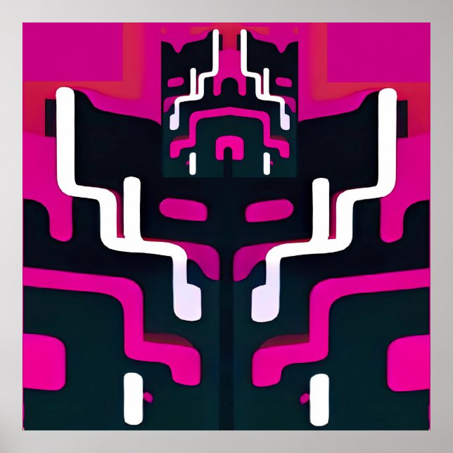 Abstract Fiend - Ken Gauge Art Poster (Front)