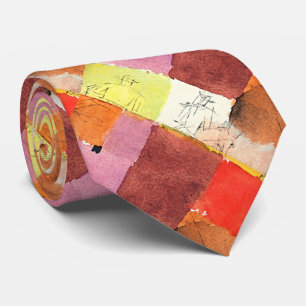 Abstract Figures Art - Bold Modern Necktie