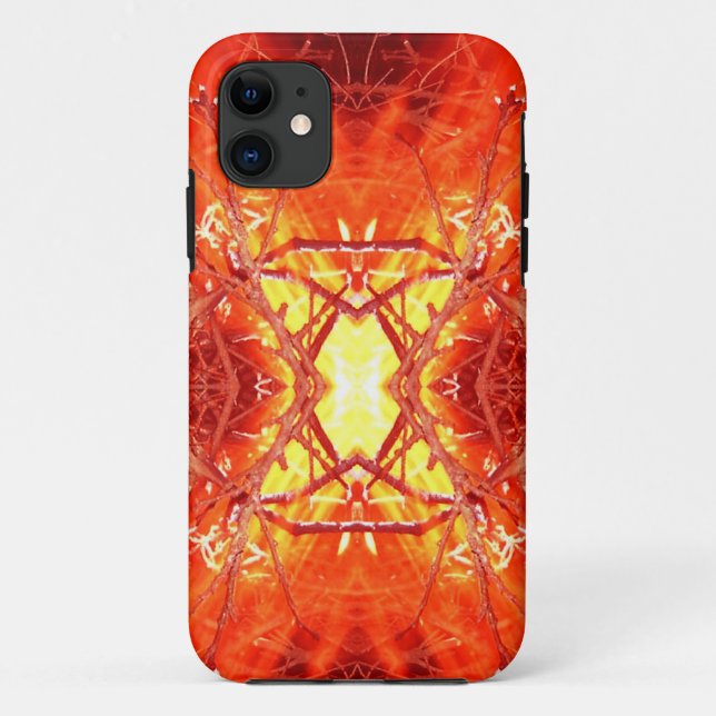 Abstract Fire Case-Mate iPhone Case (Back)