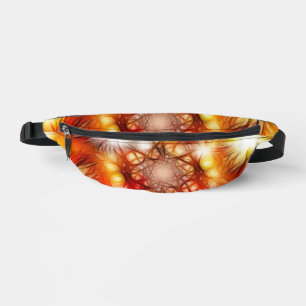 Abstract Fireworks Stars Background Bum Bags
