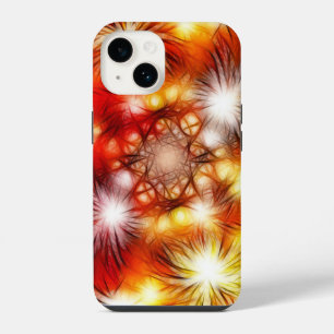 Abstract Fireworks Stars Background iPhone 14 Case