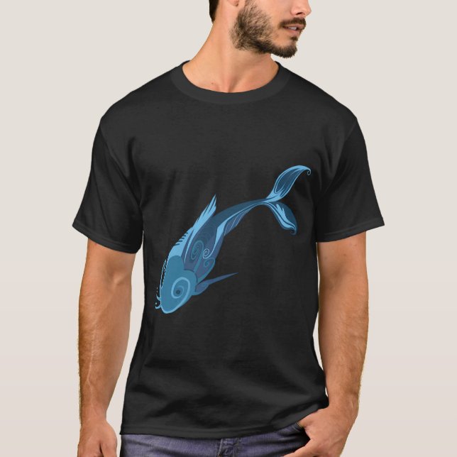 Abstract Fish T-Shirt (Front)