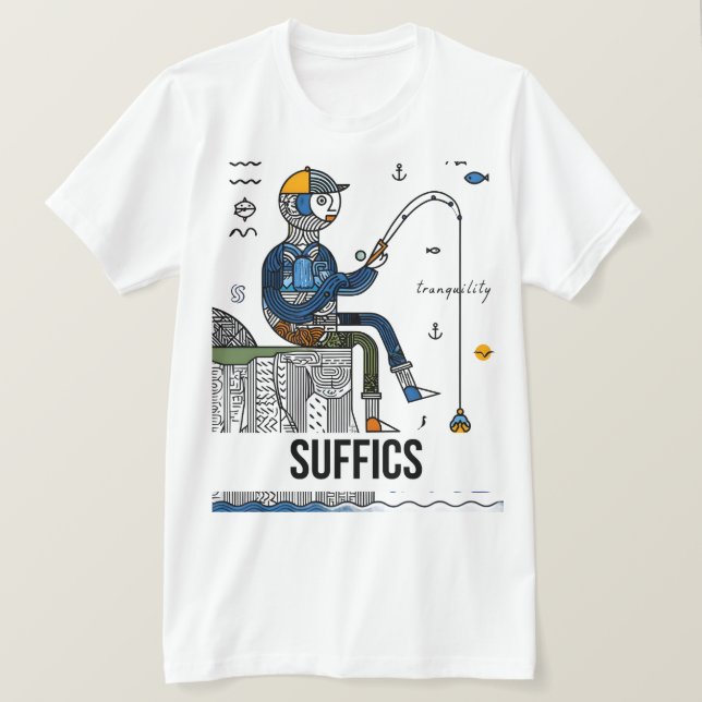 Abstract Fisher | SUFFICS T-Shirt (Design Front)
