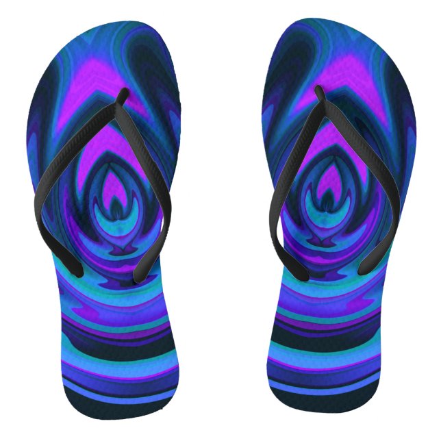 Abstract Flame 1 Thongs (Footbed)