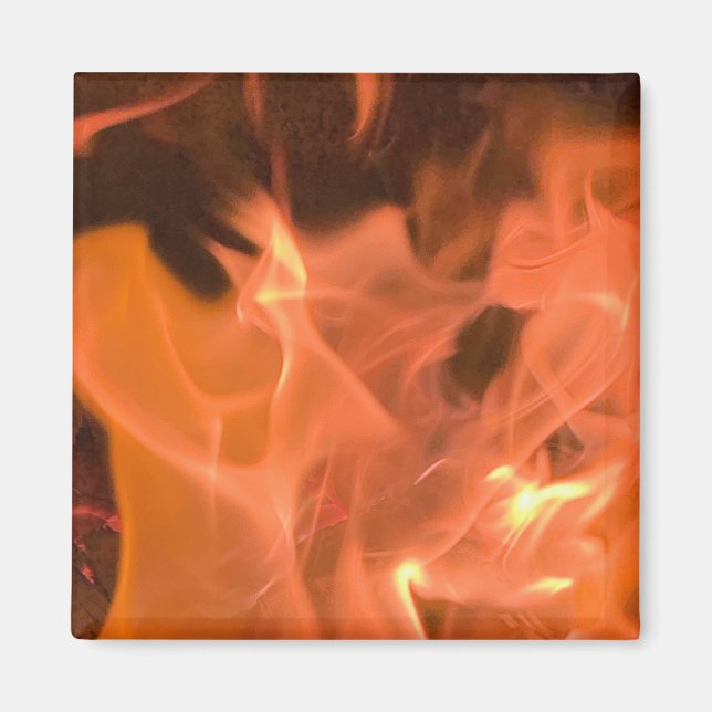 Abstract Flame Magnet (Front)