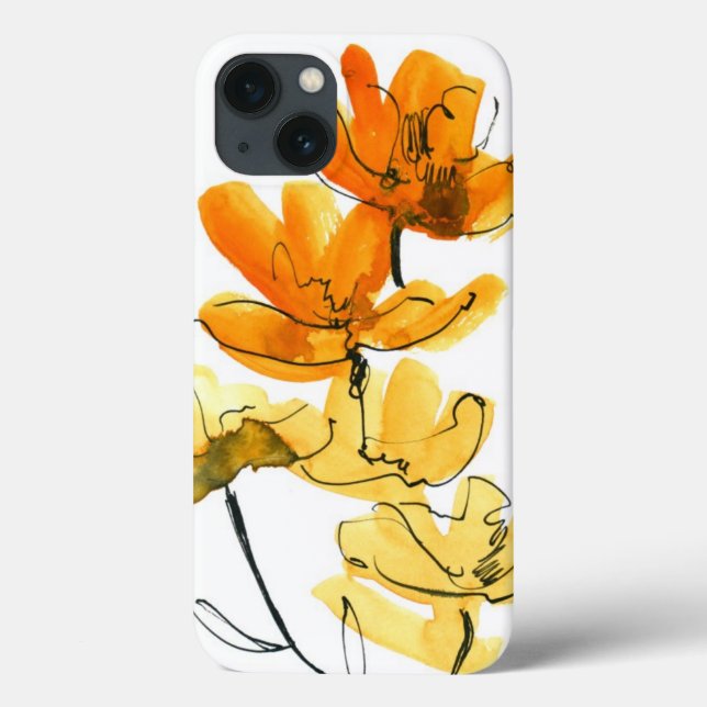 Abstract floral background Case-Mate iPhone case (Back)