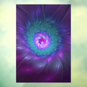 Abstract Floral Beauty Colourful Fractal Art Flowe