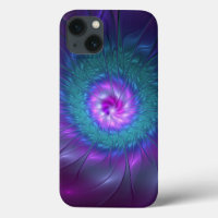 Abstract Floral Beauty Colourful Fractal Art Flowe