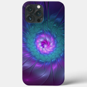 Abstract Floral Beauty Colourful Fractal Art Flowe iPhone 13 Pro Max Case