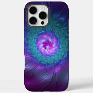 Abstract Floral Beauty Colourful Fractal Art Flowe iPhone 16 Pro Max Case