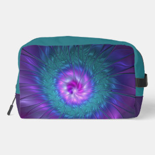 Abstract Floral Beauty Colourful Fractal Art Flowe Dopp Kit