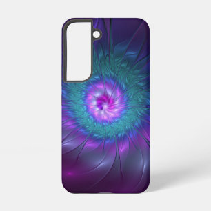 Abstract Floral Beauty Colourful Fractal Art Flowe Samsung Galaxy Case