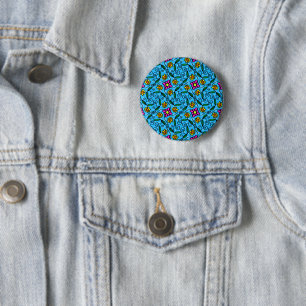 Abstract Floral Button