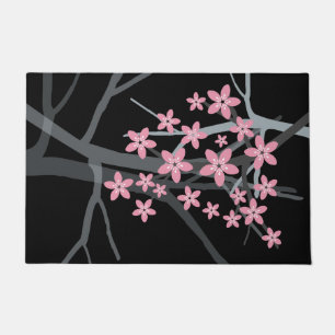 Abstract Floral Doormat