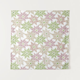 Abstract floral flowers romantic pattern cartoon r tapestry