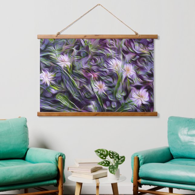 Abstract Floral Forest Hanging Tapestry (Living Room)
