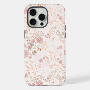 Abstract Floral iPhone 15 Pro Max Case