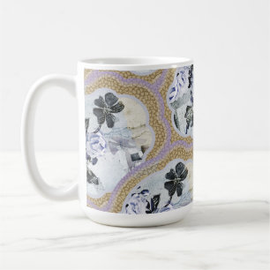 Abstract Floral Medallions Coffee Mug