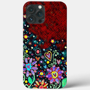 Abstract Floral Modern  Inspirivity iPhone Case