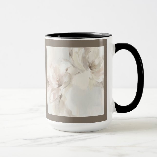 "Abstract Floral" Mug (Right)