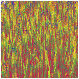 Abstract Floral Murals Pattern Wallpaper Poster