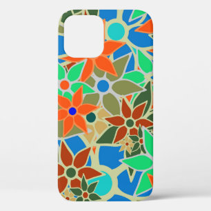 Abstract Floral Pattern #2 iPhone 12 Pro Case