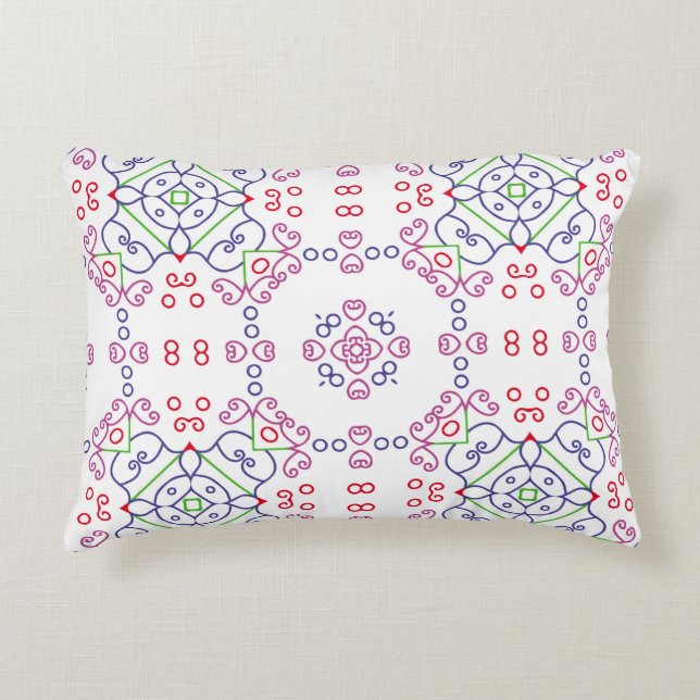 Abstract floral pattern designabstract, art, home  decorative cushion (Front)