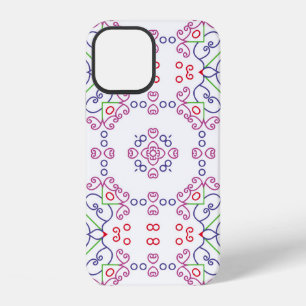 Abstract floral pattern designabstract, art, home iPhone 12 case