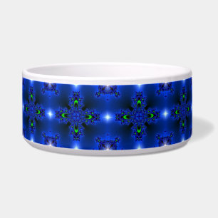Abstract Floral Pattern in Rainbow Style