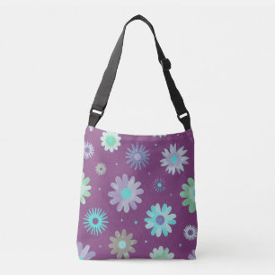 Abstract Floral Pattern Tote