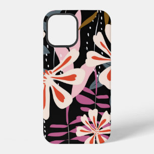 Abstract floral surface pattern seamless backgroun iPhone 12 case