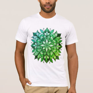 Abstract Floral T-Shirt