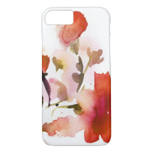 Abstract floral watercolor paintings iPhone 8/7 case