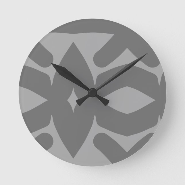 abstract flow round clock (Front)