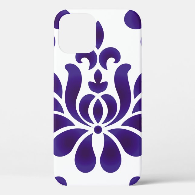Abstract flower decorative ornament background dam Case-Mate iPhone case (Back)