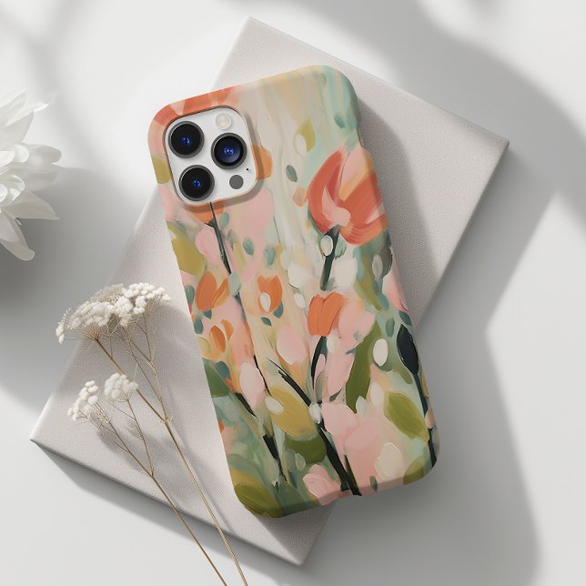 Abstract Flower Design Floral Artistic Case-Mate iPhone Case (Creator Uploaded)